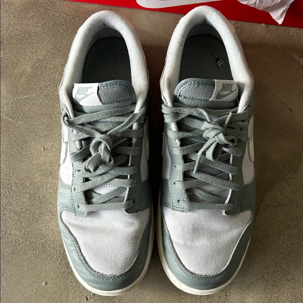 🖤 Nike Dunk Low Retro Premium “Mica Green/Photon Dust” Sneakers - Picture 3 of 10
